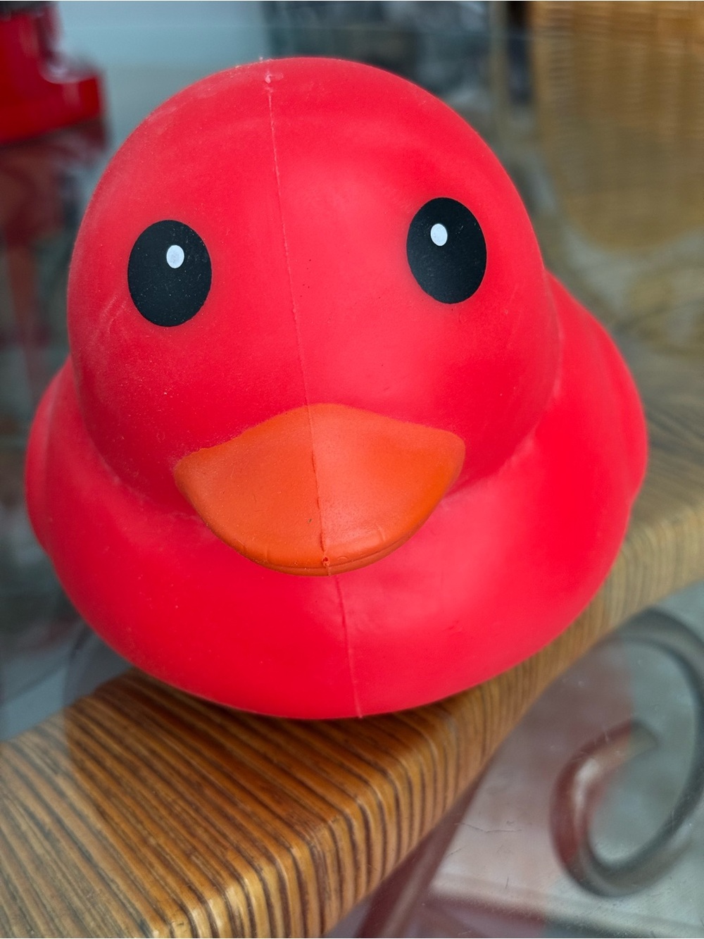 Sunny Days Squeezy Red Duck
